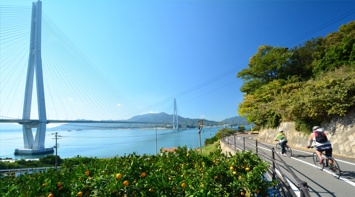 瀬戸内しまなみ海道　サイクリング